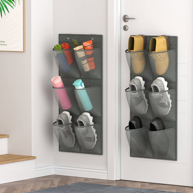 Rebrilliant Haida 6 Pair Hanging Shoe Organizer Wayfair